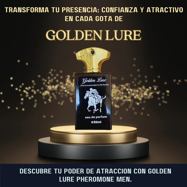 PERFUME GOLDEN LURE FEROMONAS 50 ML - Diseñado para atraer a las mujeres 😈🔥