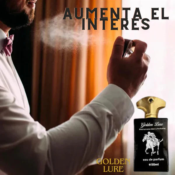 PERFUME GOLDEN LURE FEROMONAS 50 ML - Diseñado para atraer a las mujeres 😈🔥